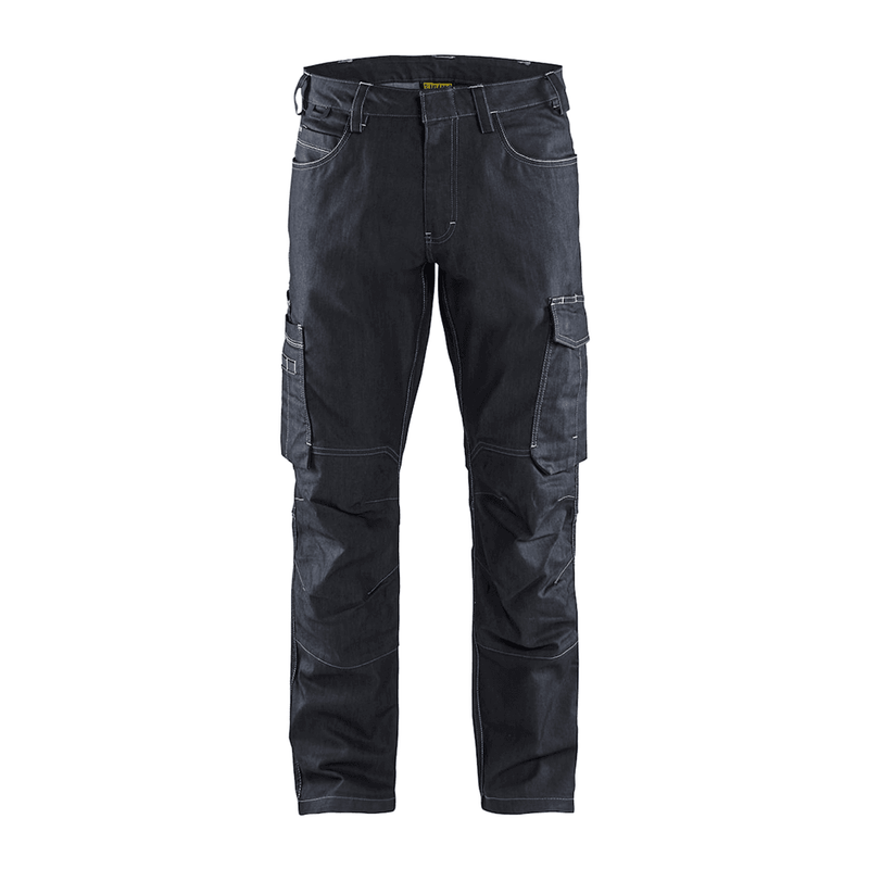 Blaklader 1439 Denim Stretch Service Trousers - JEANS & DENIM TROUSERS