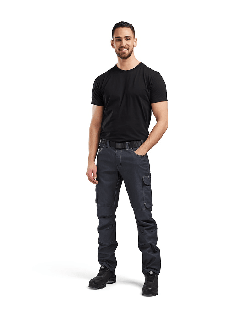 Blaklader 1439 Denim Stretch Service Trousers - JEANS & DENIM TROUSERS