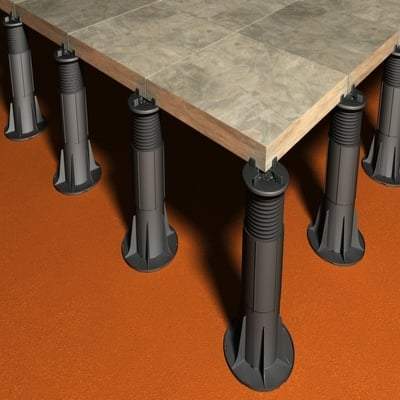 HRSP Moulded Rubber Shockpad for RPF Pedestals x 2mm - Decking