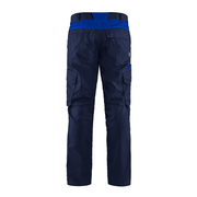 Blaklader 1444 Industry Stretch Trouser Navy Blue/Cornflower Blue - CARGO & COMBAT TROUSERS