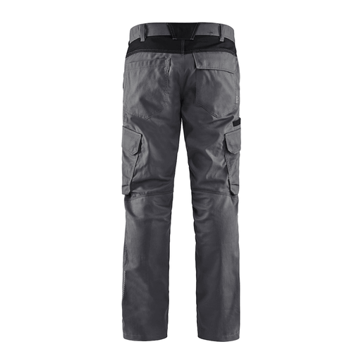 Blaklader 1444 Industry Stretch Trouser Mid Grey/Black - CARGO & COMBAT TROUSERS