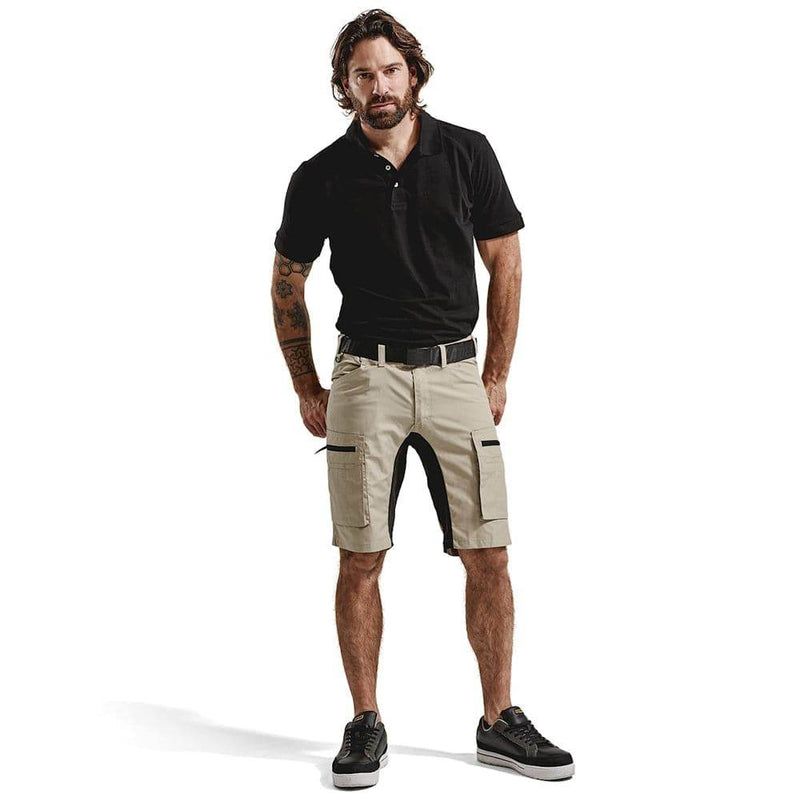 Blaklader 1449 Service Industry Work Cargo Stretch Shorts - SHORTS