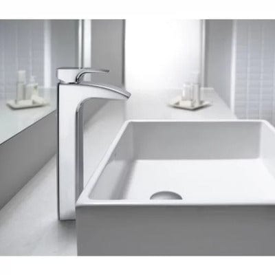 Thesis Chrome Extended Basin Mixer With Pop-Up Waste - Bathrooms