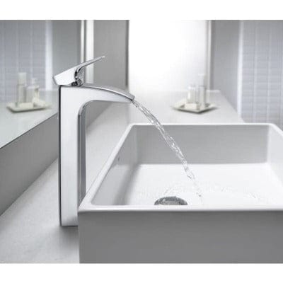 Thesis Chrome Extended Basin Mixer With Pop-Up Waste - Bathrooms