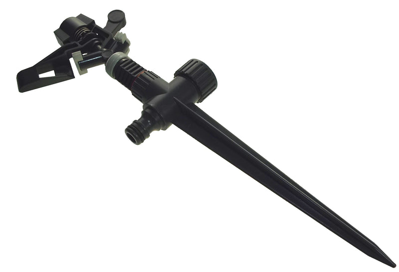 Pulsating Lawn Sprinkler on Spike - White Line - Home & Garden > Lawn & Garden > Watering & Irrigation > Sprinklers & Sprinkler Heads > Sprinklers Garden watering