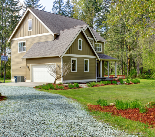 6-14mm Green Granite Chippings - Home & Garden > Lawn & Garden > Gardening Chippings