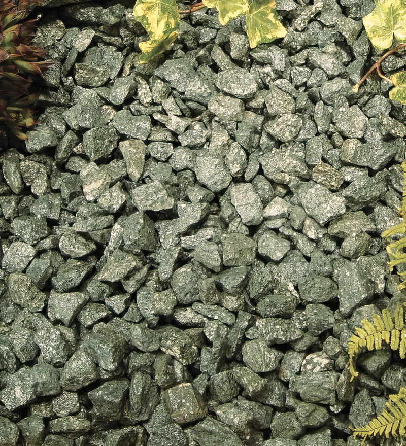 6-14mm Green Granite Chippings - Home & Garden > Lawn & Garden > Gardening Chippings