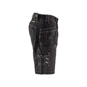 Blaklader 1502 Holster Pocket Work Shorts X1500 Black, 40" Waist - Apparel & Accessories > Clothing > Shorts > Cargo Shorts SALE SHORTS