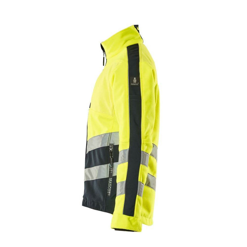 Mascot SAFE SUPREME 15503 Sheffield Hi-Vis Fleece Jacket - HI-VIS JACKETS & COATS