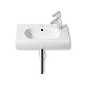 Meridian-N Compact 600mm Wall-Hung Basin 1 Tap Hole - Bathrooms