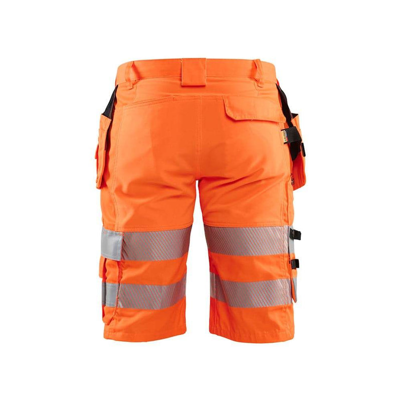 Blaklader 1586 Hi-Vis Stretch Holster Pocket Shorts - HI-VIS SHORTS