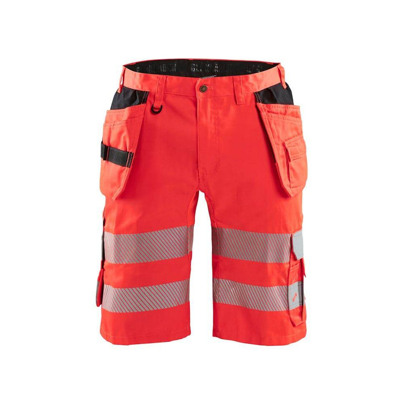Blaklader 1586 Hi-Vis Stretch Holster Pocket Shorts - HI-VIS SHORTS