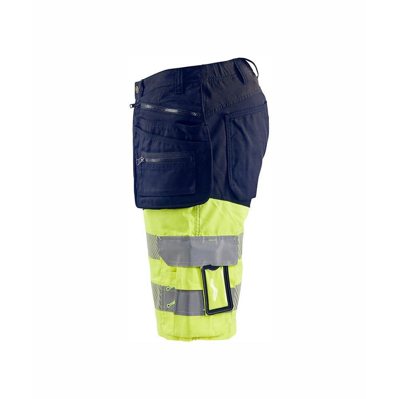 Blaklader 1596 Hi-Vis Stretch Holster Pocket Work Shorts - HI-VIS SHORTS