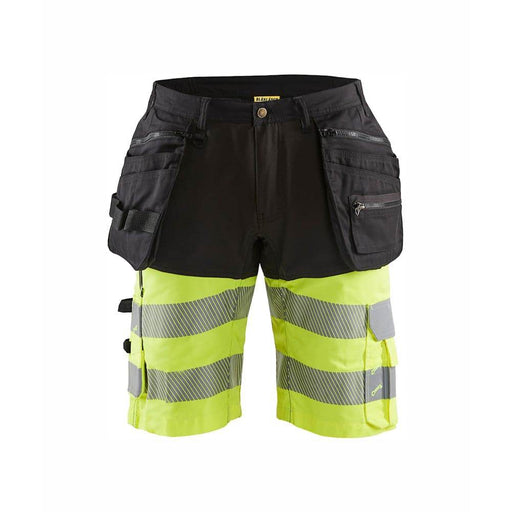 Blaklader 1596 Hi-Vis Stretch Holster Pocket Work Shorts - HI-VIS SHORTS