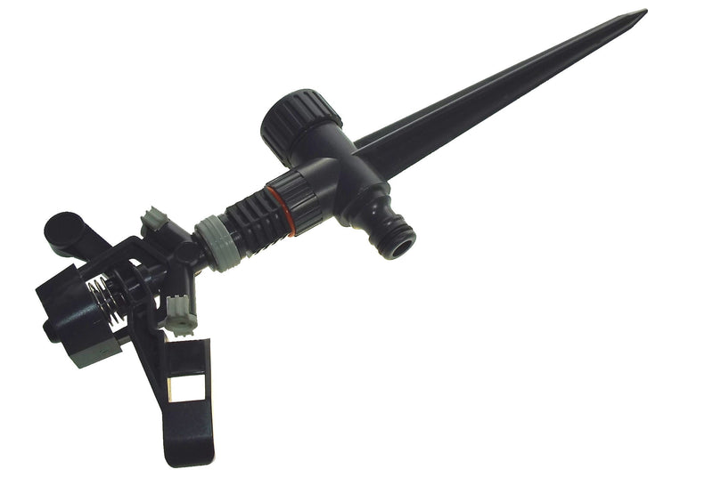 Pulsating Lawn Sprinkler on Spike - White Line - Home & Garden > Lawn & Garden > Watering & Irrigation > Sprinklers & Sprinkler Heads > Sprinklers Garden watering