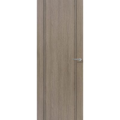 Monaco Light Grey Fully Finished Laminate Interior Fire Door FD30 - 1981mm x 762mm -