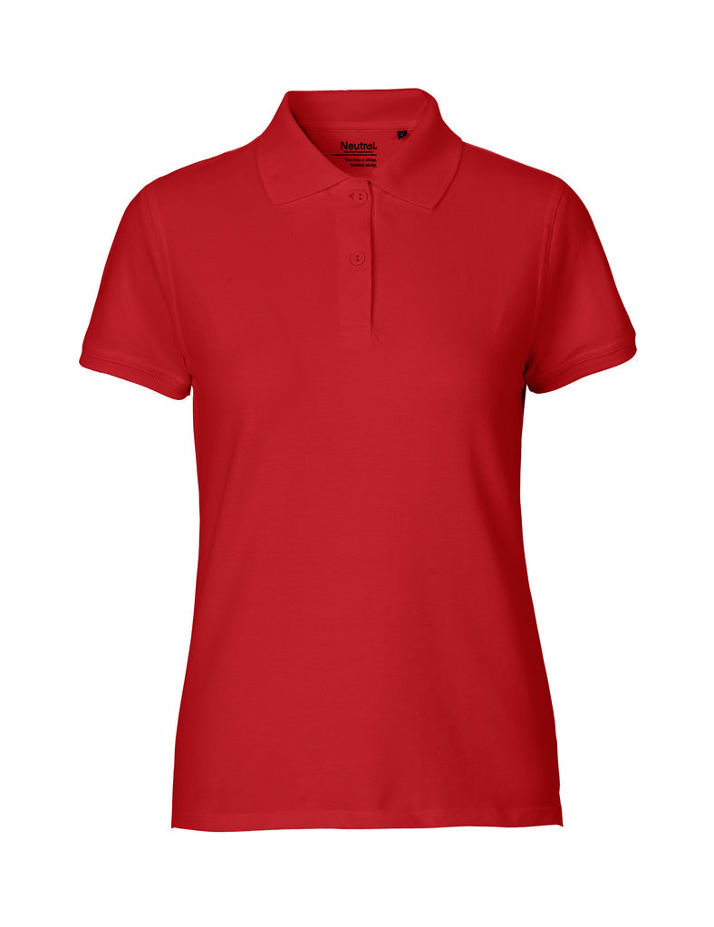 Fairtrade Organic Polo Shirt: Womens