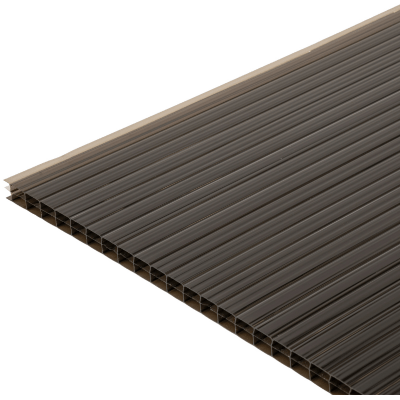 Triplewall Polycarbonate Sheet Bronze 4500mm - All Sizes