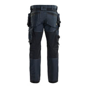 Blaklader 1750 Denim Craftsman Holster Pocket Trousers with Stretch - Apparel & Accessories > Clothing > Uniforms > Contractor Pants & Coveralls KNEE PAD TROUSERS