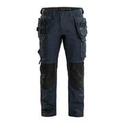 Blaklader 1750 Denim Craftsman Holster Pocket Trousers with Stretch - Apparel & Accessories > Clothing > Uniforms > Contractor Pants & Coveralls KNEE PAD TROUSERS