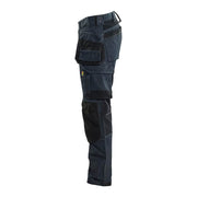 Blaklader 1750 Denim Craftsman Holster Pocket Trousers with Stretch - Apparel & Accessories > Clothing > Uniforms > Contractor Pants & Coveralls KNEE PAD TROUSERS