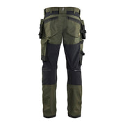 Blaklader 1750 Craftsman Holster Pocket Trousers with Stretch NEW COLOURS - Apparel & Accessories > Clothing > Uniforms > Contractor Pants & Coveralls KNEE PAD TROUSERS