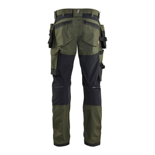 Blaklader 1750 Craftsman Holster Pocket Trousers with Stretch NEW COLOURS - Apparel & Accessories > Clothing > Uniforms > Contractor Pants & Coveralls KNEE PAD TROUSERS