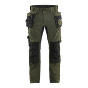 Blaklader 1750 Craftsman Holster Pocket Trousers with Stretch NEW COLOURS - Apparel & Accessories > Clothing > Uniforms > Contractor Pants & Coveralls KNEE PAD TROUSERS