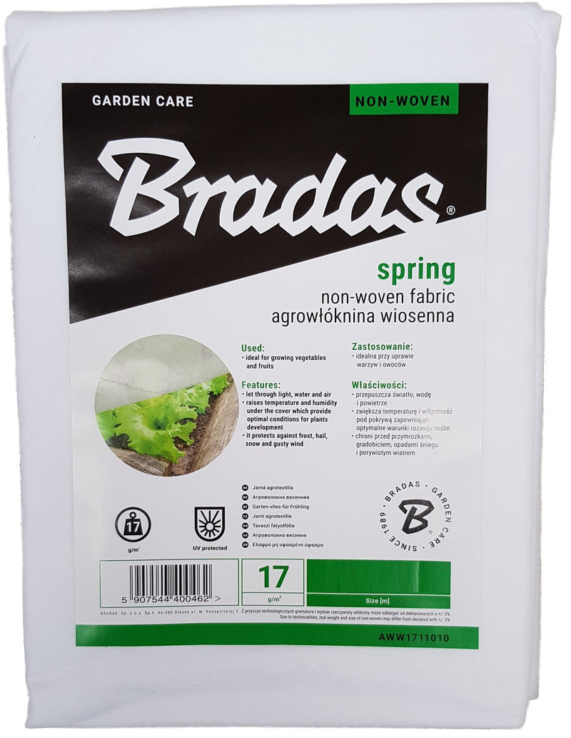 17g Non-Woven Frost Protect Fleece 1.6m x 5m - Home & Garden > Lawn & Garden > Gardening > Landscape Fabric Garden tools & Accesories