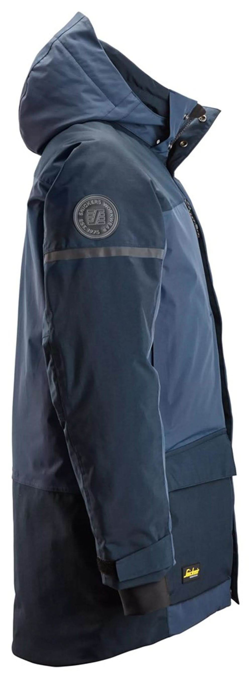 Snickers 1801 AllroundWork Waterproof Insulated Parka - Apparel & Accessories > Clothing > Activewear > Activewear Vests & Jackets > Jackets WATERPROOF JACKETS & SUITS