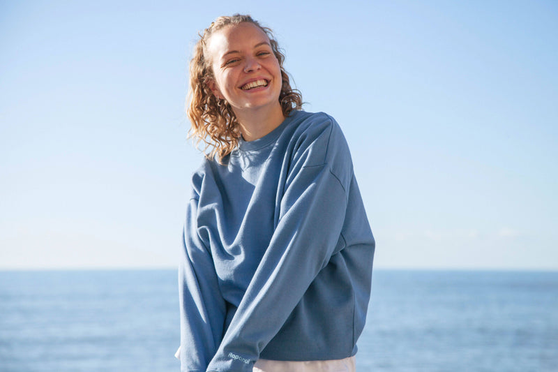 Organic Oversized Sweatshirt: Womens