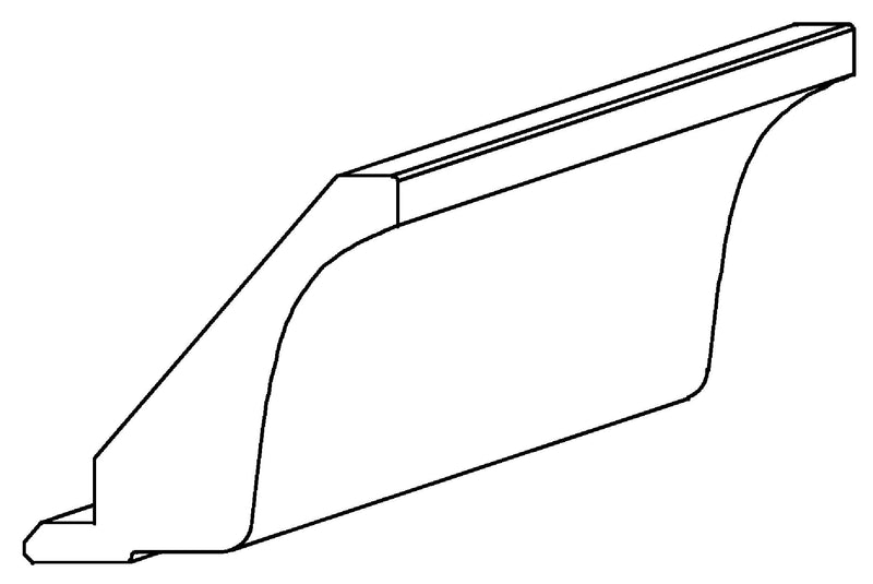 Buckingham Wood Grain Shaker Fir Green- Replacement Kitchen Doors (Trims & Accessories) - Hardware > Hardware Accessories > Cabinet Hardware > Cabinet Doors