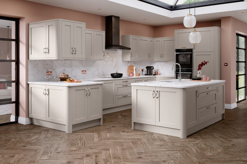 Rivington Shaker Cashmere Supermatt- Replacement Kitchen Doors (450mm High)