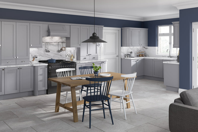 Rivington Shaker Dust Grey Supermatt- Replacement Kitchen Doors (980mm High)