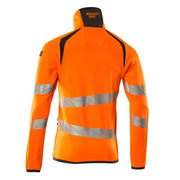 Mascot ACCELERATE SAFE 19103 Hi-Vis Fleece Jumper with Zipper - HI-VIS SWEATSHIRTS & HOODIES