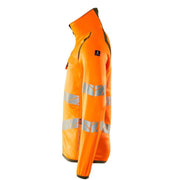 Mascot ACCELERATE SAFE 19103 Hi-Vis Fleece Jumper with Zipper - HI-VIS SWEATSHIRTS & HOODIES
