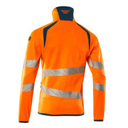 Mascot ACCELERATE SAFE 19103 Hi-Vis Fleece Jumper with Zipper - HI-VIS SWEATSHIRTS & HOODIES
