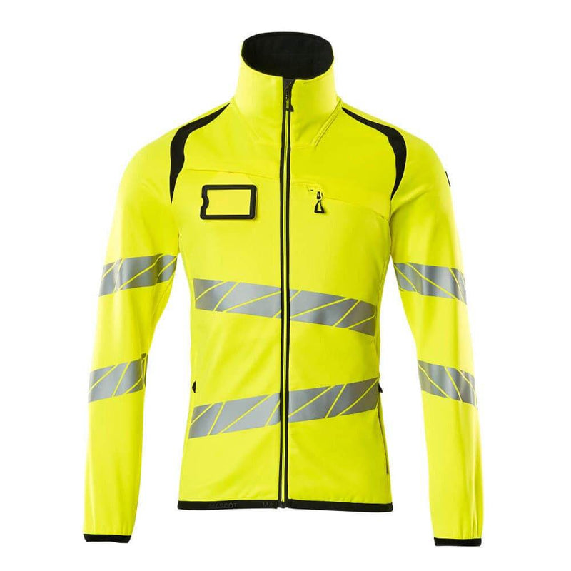 Mascot ACCELERATE SAFE 19103 Hi-Vis Fleece Jumper with Zipper - HI-VIS SWEATSHIRTS & HOODIES
