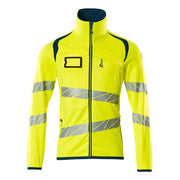 Mascot ACCELERATE SAFE 19103 Hi-Vis Fleece Jumper with Zipper - HI-VIS SWEATSHIRTS & HOODIES