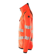 Mascot ACCELERATE SAFE 19103 Hi-Vis Fleece Jumper with Zipper - HI-VIS SWEATSHIRTS & HOODIES