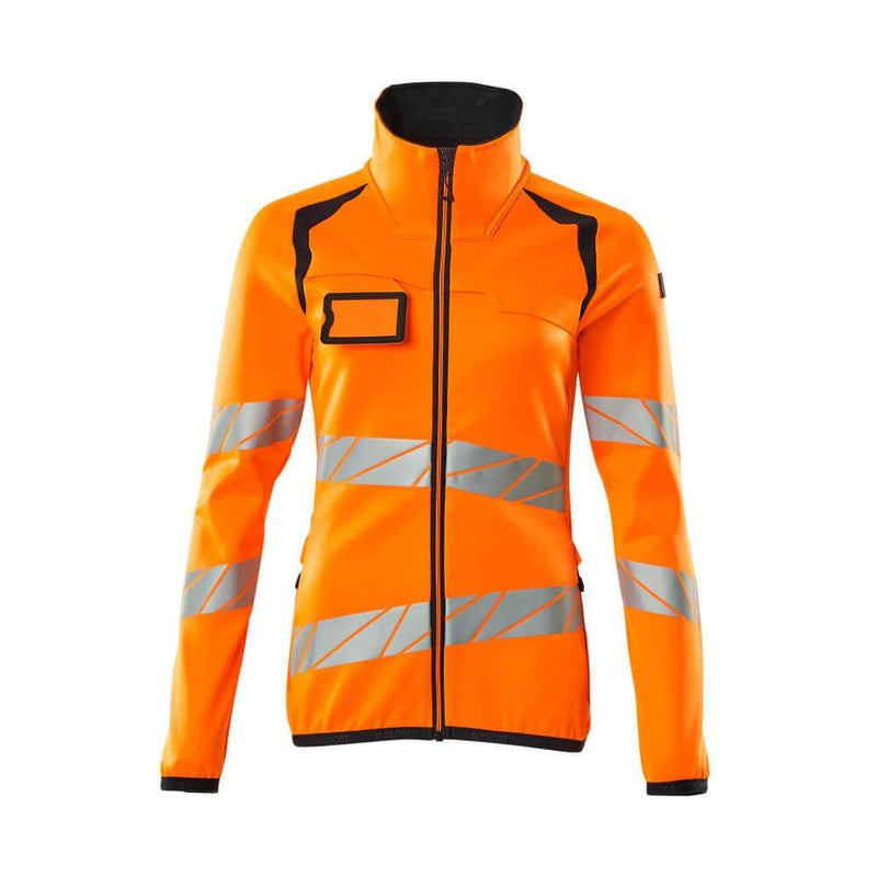 Mascot ACCELERATE SAFE 19153 Women's Hi-Vis Fleece Jumper with Zipper - WOMENS HI-VIS CLOTHING