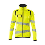 Mascot ACCELERATE SAFE 19153 Women's Hi-Vis Fleece Jumper with Zipper - WOMENS HI-VIS CLOTHING
