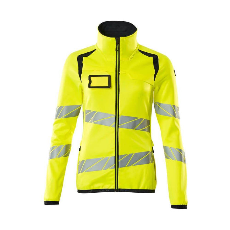 Mascot ACCELERATE SAFE 19153 Women's Hi-Vis Fleece Jumper with Zipper - WOMENS HI-VIS CLOTHING