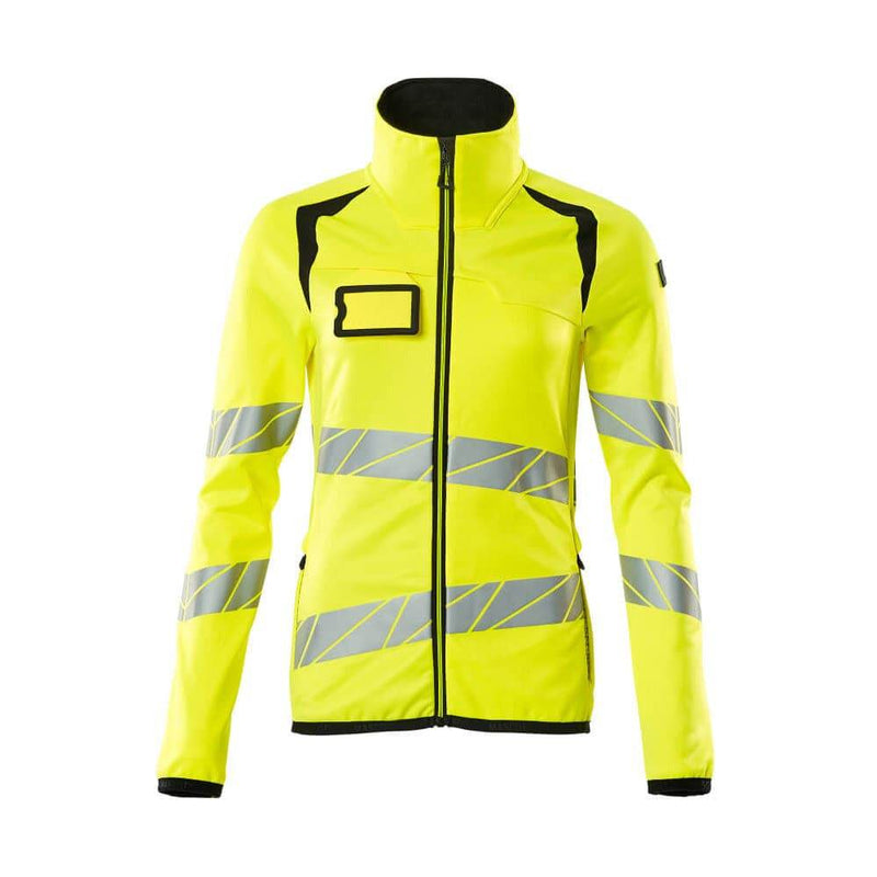 Mascot ACCELERATE SAFE 19153 Women's Hi-Vis Fleece Jumper with Zipper - WOMENS HI-VIS CLOTHING