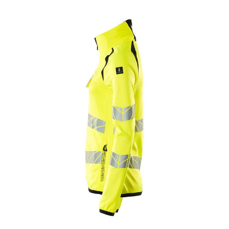 Mascot ACCELERATE SAFE 19153 Women's Hi-Vis Fleece Jumper with Zipper - WOMENS HI-VIS CLOTHING