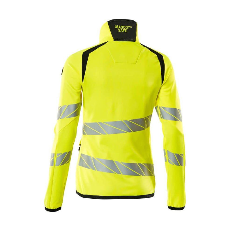 Mascot ACCELERATE SAFE 19153 Women's Hi-Vis Fleece Jumper with Zipper - WOMENS HI-VIS CLOTHING