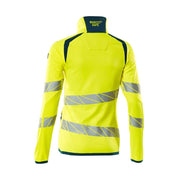 Mascot ACCELERATE SAFE 19153 Women's Hi-Vis Fleece Jumper with Zipper - WOMENS HI-VIS CLOTHING