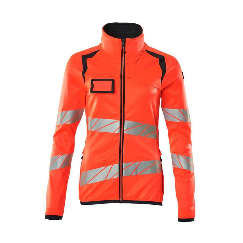 Mascot ACCELERATE SAFE 19153 Women's Hi-Vis Fleece Jumper with Zipper - WOMENS HI-VIS CLOTHING