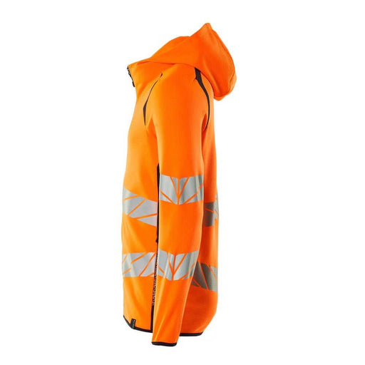 Mascot ACCELERATE SAFE 19284 Hi-Vis Hoodie with Zipper - HI-VIS SWEATSHIRTS & HOODIES