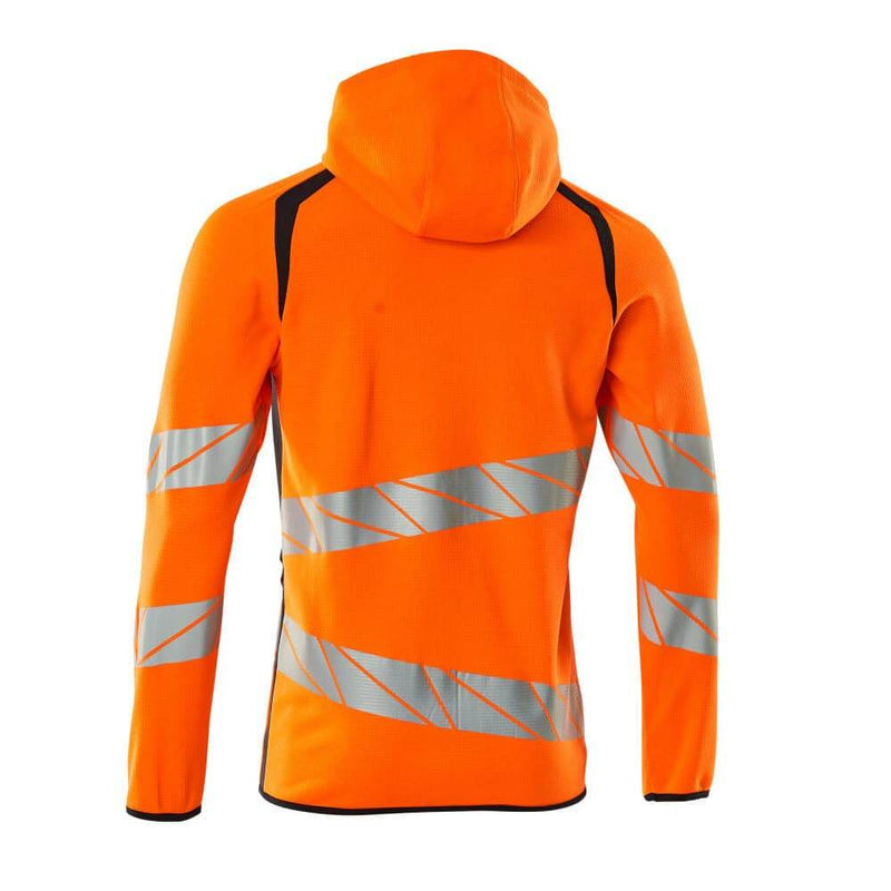 Mascot ACCELERATE SAFE 19284 Hi-Vis Hoodie with Zipper - HI-VIS SWEATSHIRTS & HOODIES